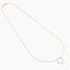Standing O Pendant Necklace