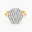 Right Round Statement Ring