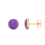 Sphere Studs in Violet
