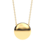 Sphere Pendant Necklace in Gold