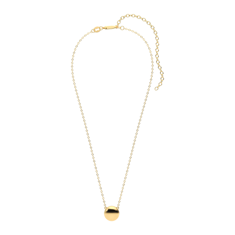 Sphere Pendant Necklace in Gold