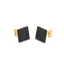 Cube Studs in Black