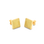 Cube Studs in Yellow