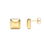 Cube Studs in Gold