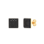 Cube Studs in Black