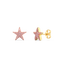Star Studs in Pink