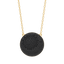 Sphere Pendant Necklace in Black