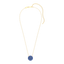 Sphere Pendant Necklace in Blue
