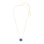 Sphere Pendant Necklace in Blue