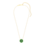 Sphere Pendant Necklace in Green