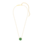 Sphere Pendant Necklace in Green