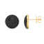 Sphere Studs in Black