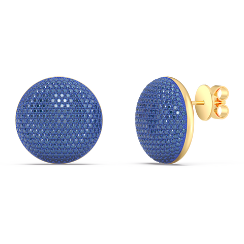 Sphere Studs in Blue