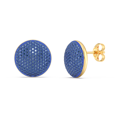 Sphere Studs in Blue