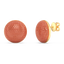 Sphere Studs in Orange