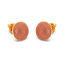 Sphere Studs in Orange