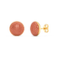Sphere Studs in Orange