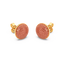 Sphere Studs in Orange