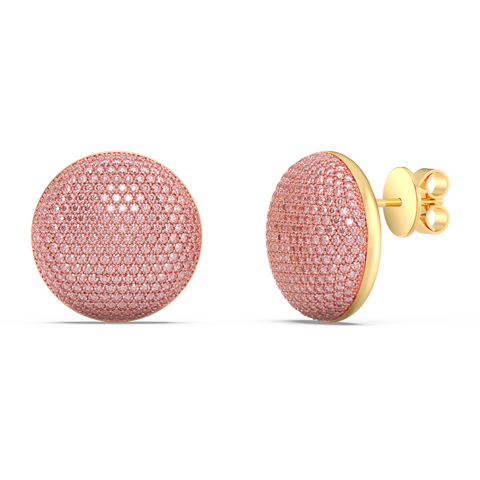 Sphere Studs in Pink