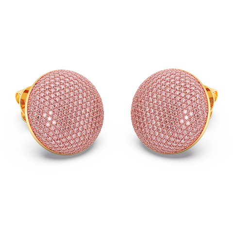 Sphere Studs in Pink