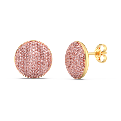 Sphere Studs in Pink