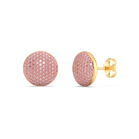 Sphere Studs in Pink