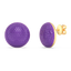 Sphere Studs in Purple