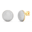 Sphere Studs in White