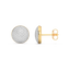 Sphere Studs in White
