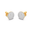 Sphere Studs in White