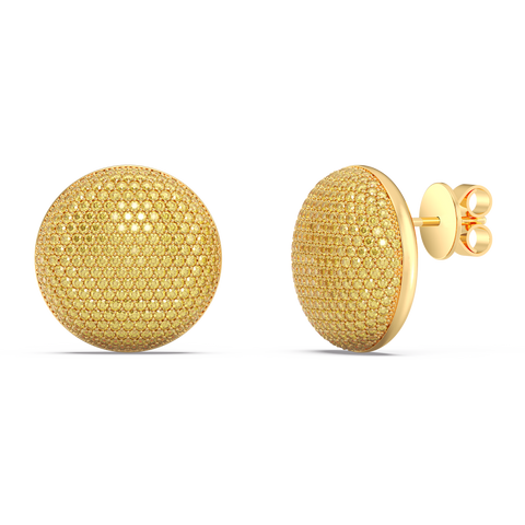 Sphere Studs in Yellow