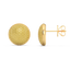Sphere Studs in Yellow