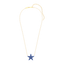 Star Pendant Necklace in Blue