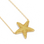 Star Pendant Necklace in Yellow
