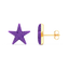 Star Studs in Purple