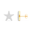 Star Studs in White