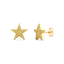 Star Studs in Yellow