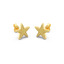 Star Studs in Yellow