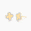 Classic Bloom Clover Stud Earrings - Ella Stein 