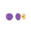 Sphere Studs in Violet